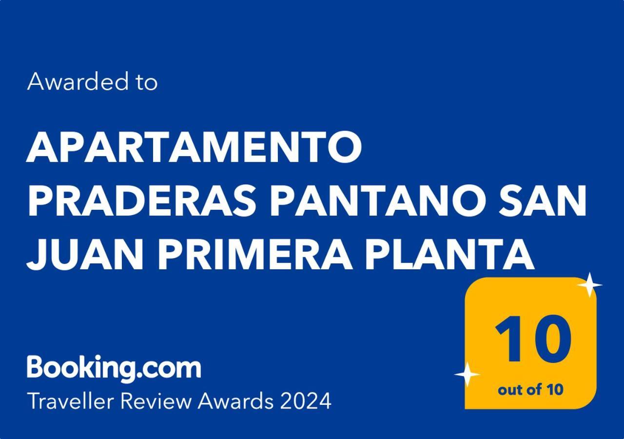 Apartamento Praderas Pantano San Juan Primera Planta Пелайос-де-ла-Преса Экстерьер фото